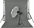 NEEWER 10 x 12FT / 3 x 3.6M PRO Photo Studio premium polyester Collapsible Backdrop Background for Photography, Video and Television (Backdrop Only) - Grey by Neewer