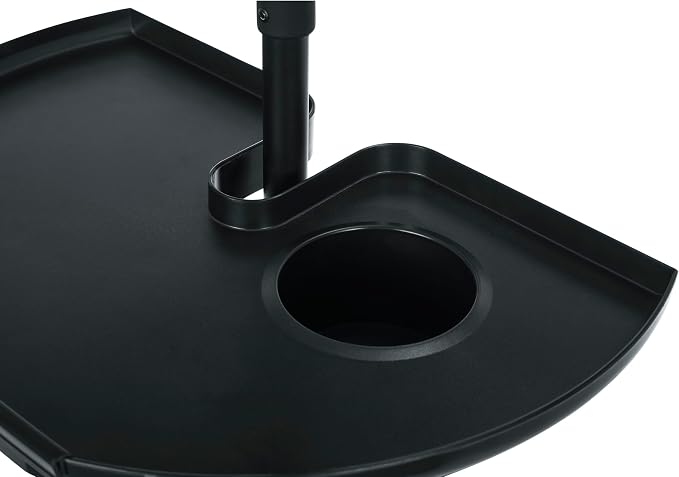 Gator Frameworks Essentials Line Mic Stand 14x9" XL Accessory Tray | Holds Picks, Accessories, and a Drink Clamps Securely to Mic Stands (GFW-MICACCTRAYXL) - Image 7