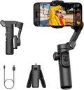 AOCHUAN Smart XE w/Focus/Object Track Gimbal Stabilizer for iPhone Gimbal | Foldable Handheld Phone Stabilizer for Video Recording, 3-Axis Gimbal for iphone 17 16 15 Pro Max,Face/Object Tracking in APP by AOCHUAN