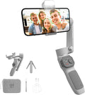 Zhiyun Smooth Q3 Combo, 3-Axis Phone Gimbal with Fill Light and Gimbal Bag, Portable & Foldable, Gesture Control, Video Recording, Auto Tracking Gimbal Stabilizer for Smartphone for iPhone & Android | Portable & Foldable, Gesture Control, Video Recordi... by ZHIYUN