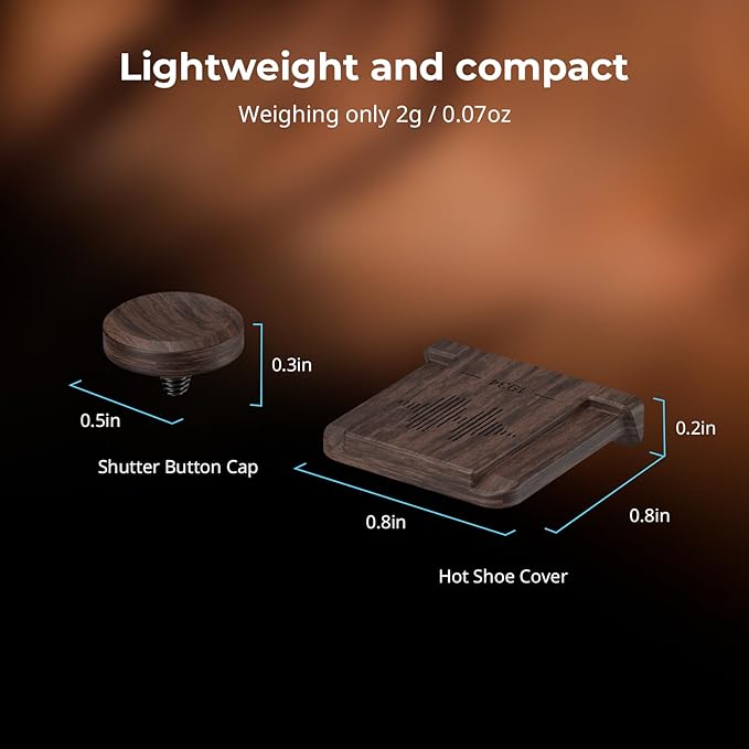SmallRig Ebony Hot Shoe Cover with Shutter Button Cap for FUJIFILM X100VI / X100V / X-T30 III / X-T30 II / X-T30 / X-M5 / X-E5 / X-E4 / X-E3 / X-T50 / X-T5 / X-T4 / X-T3 / X-Pro3/ X100F - Image 7