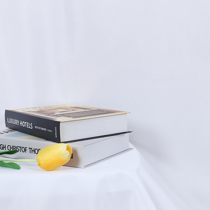 TRLYC White Photography Backdrops 8x10 FT Seamless Background for Studio | White Backdrop for Photoshoot Video Backgrounds Screen Party Wrinkle-free Polyester Non-Glare Rod Pocket Easy Setup - Image 5