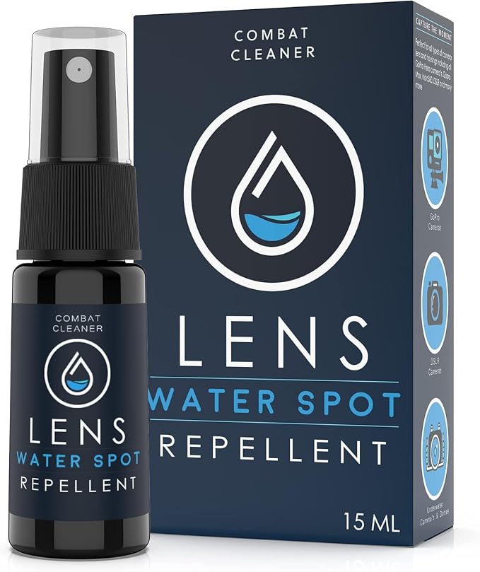 Combat Cleaner Camera Lens Cleaner with Microfiber Cloth, Camera Care Kit | Water Spot Repellent Camera Lens and Optical Cleaning Solution for Coated Lenses, Binoculars, Scopes, Camera, Glasses, Screen - Image 9