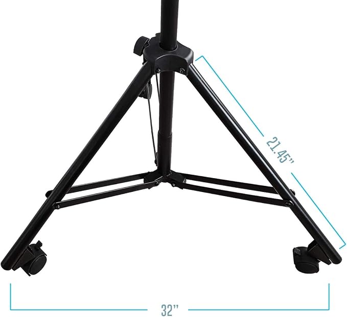 AxcessAbles Heavy Duty Microphone Boom Stand with Weighted Tripod Base | 80-inch Height Overhead Mic Stand | 96 Inch Boom Arm Stand | Shotgun Video Mic Stand | All Metal, No Plastic Parts - Image 7