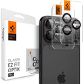 Spigen Camera Lens Protector for iPhone 16 Pro Max,16 Pro,15 Pro Max,15 Pro | GlasTR EZ Fit Optik Pro, 9H+ Tempered glass, Scratch resistant, Auto-align tray, Case-friendly - L-Series [2 Pack] by Unknown