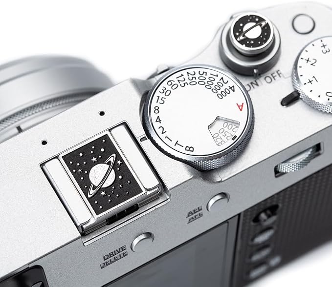 Camera Metal Hot Shoe Cover Shutter Buttons Protector Set for Nikon z30/z50/d810 for Fujifilm X100VI X-T30 X-Pro3 X-Pro2 (Aluminium Set) - Image 6
