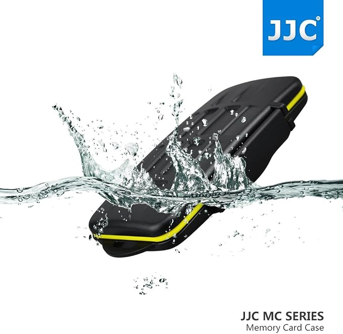 JJC MC-SD12 Water Resistant Holder Storage Memory Card Case fits 12 SD Cards - Image 4