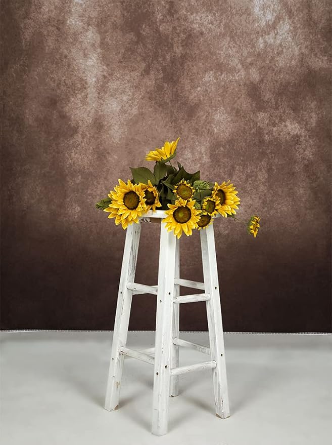 Kate 5x7ft Brown Portrait Backdrops Vintage Brown Backgrounds for Professional Photography Studio - Image 6