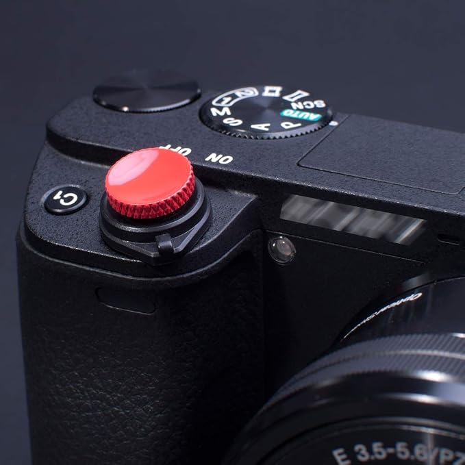 Camera Soft Release Shutter Button Cap Flat Surface Red(2 Pack) | compatible with Sony ZV-1 ZV1 RX100M7 RX100M6 RX100M5 RX100M4 RX100M3 A6000 A6100 A6300 A6400 A7R A7S A7 Cameras - Image 5