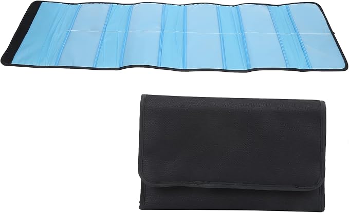 Tbest Lens Filter Case,Small Lens Filter Case,Camera Filter case 10 Pocket Lens case Collapsible Camera Lens Filter Wallet Case 10 Pockets Filter Bag for P Series Filter Pouch - Image 7