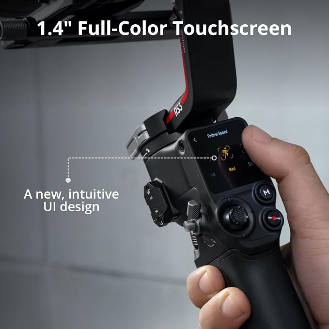DJI RS 3 Mini, Camera Gimbal Stabilizer, Canon/Sony/Nikon/Fujifilm | 2 kg (4.4 lbs) Tested Payload, Native Vertical Shooting, Bluetooth Shutter Control, 3rd-Gen RS Stabilization, 795g - Image 7