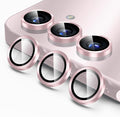 Korecase for Galaxy S25 FE Camera Lens Protector, 9H Tempered Glass Anti Scratch Camera Screen Protector Film Shcokproof Metal Ring Lens Protector for Galaxy S25FE，Pink by Korecase