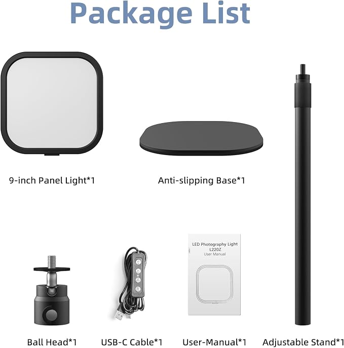 10in Zoom Lighting for Computer, Full-Screen LED Video Conference Light, Desk Ring Light with Stand and Phone Holder for Video Call, Webcam, Home Office, Podcast, Online Meeting, Live Streaming - Image 7