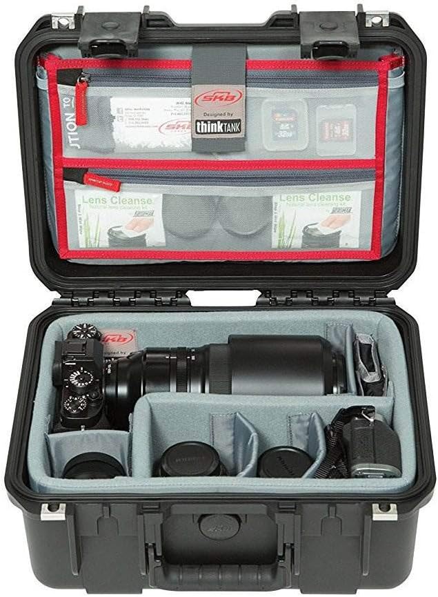 SKB Cases iSeries 1309-6 Case with Think Tank Dividers & Lid Organizer, Black (3i-1309-6DL) - Image 4
