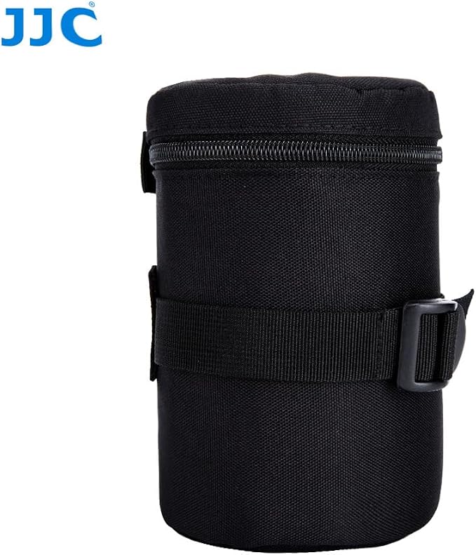 JJC L Camera Lens Pouch for NIKKOR 70-300mm Fuji XF 70-300mm Lens | Fits lens 3.1 x 6.1" for CANON EF 100-300, 75-300mm, NIKKOR Z 24-70mm, 70-180mm, Fuji XF 80mm, 16-55mm, TAMRON SP AF 10-24mm - Image 8