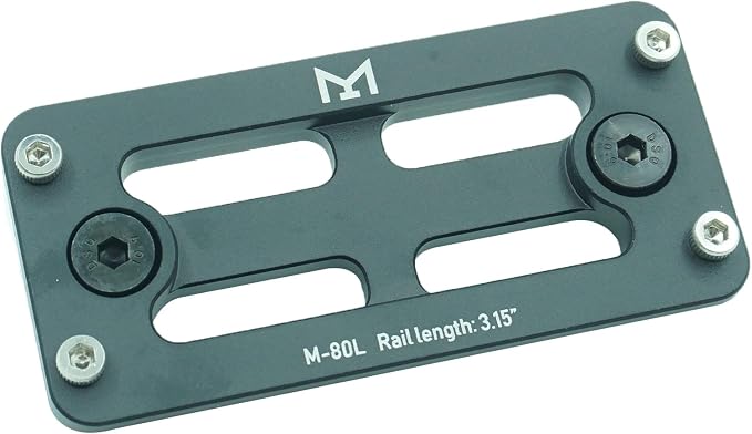 MLOK Arca Rail Tripod Ballhead-Bog Quick Release Plate,for RRS Dovetail by LYHgogo