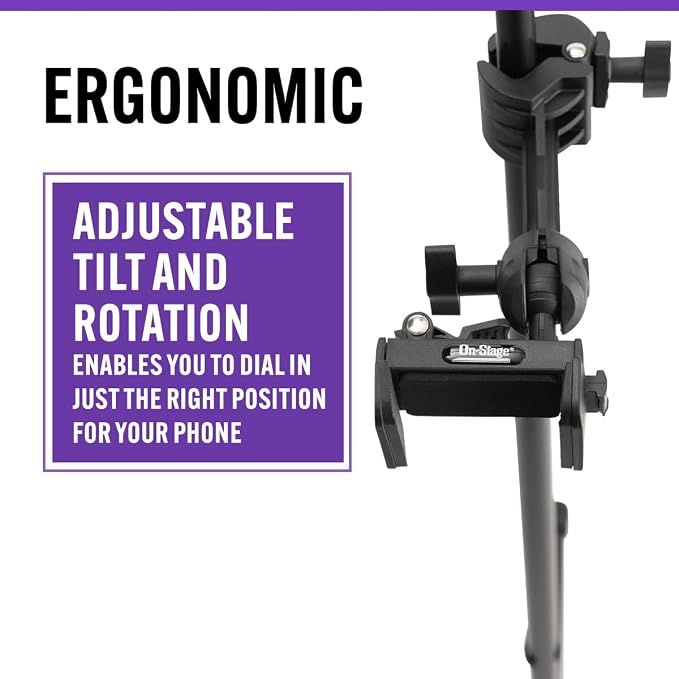 On-Stage TCM500 Smart Phone Mic Stand Holder - Image 6