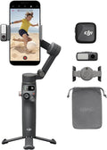 DJI Osmo Mobile 7P + Mic Mini TX (Infinity Black), Gimbal Stabilizer | For iPhone & Android, Native Tracking, Audio Reception, Lighting, 3-Axis Phone Gimbal, Built-in Extension Rod & Tripod by Unknown