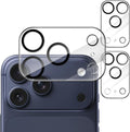 JETech Camera Lens Protector for iPhone 17 Pro Max, Clear, 3-Pack | 9H Tempered Glass, HD Clear, Anti-Scratch Protection, Night Shot Compatible, Case-Friendly by JETech