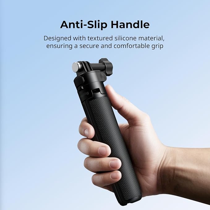 SmallRig 7.1-20.5in Selfie Stick Tripod, Switch Horizontal Vertical Mode | Extendable Stick for DJI Osmo Nano Action 6/5 Pro/4/3, for GoPro Hero 13/12/11/10/9, for Insta360 X5/4/3/Ace Pro 2 - 5725 - Image 7