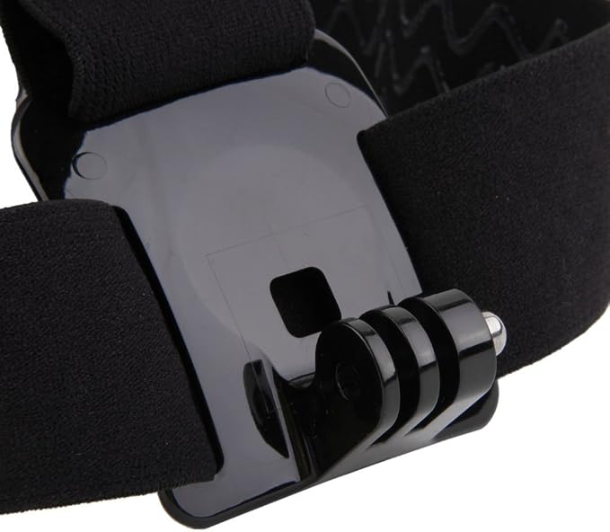 Action Camera Head Mount Strap Compatible with Gopro DJI Osmo | Compatible with Go pro Hero 13 12 11 10 9 8 AKASO EK7000 Brave 4 Brave 7LE ODDV Hiicam Icefox WOLFANG, Wearing Head Belt - Image 3