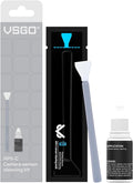 VSGO APS-C Sensor Cleaning Kit | for Nikon Sony Canon DSLR Camera Cleaning, 6Pcs 16mm Sensor Cleaning Swabs & 10ml Sensor Cleaner, VS-S02-6 by VSGO