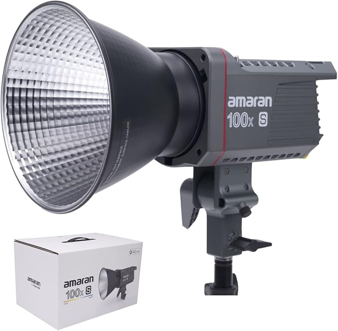 Aputure amaran 100x S Bi-Color LED Video Light, 100W Output, Bluetooth App Control, 9 Built-in Lighting Effects, DC/AC Power Supply, Ultra Silent Fan - Image 7