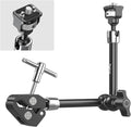 SMALLRIG 11" Magic Arm Clamp with 1/4"-20 Screw & Retractable Pins | for Action Cameras, Monitors, Lights, and Microphones by SmallRig