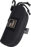 ONETIGRIS Hard Shell Sunglasses Case MOLLE Tactical Eyeglasses Pouch | Fits Most Regular Glasses, 1000D Nylon Glasses Case, Shockproof & Crush-Proof PP Liner, Inner Pocket, Two Way Zipper by OneTigris