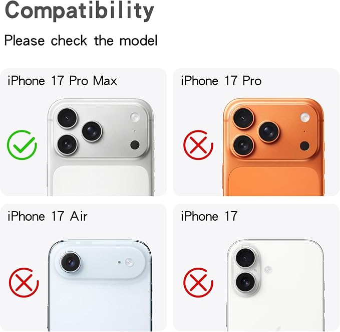 Bling Diamond Camera Lens Protector Compatible with iPhone 17 Pro Max, Metal Glitter Gem Camera Cover，9H Tempered Glass lens full Screen Sparkle Rhinestone Protector - Image 2
