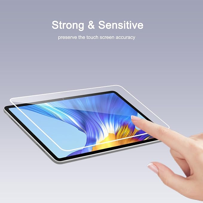 Ailun Screen Protector+Camera Lens Protector for iPad Pro 13 Inch, 2+2 Pack | 2025/2024 [8th/7th Generation,M5/M4], Tempered Glass, Case Friendly, Face ID Apple Pencil Compatible - Image 5