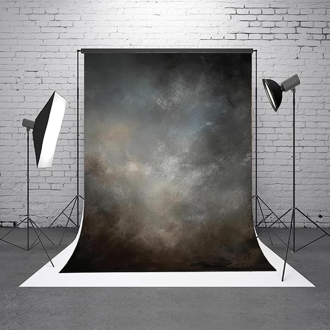 5x7ft Fabric Abstract Backdrop for Photography Vintage Portrait Old Master Background for Studio Prop - Image 3