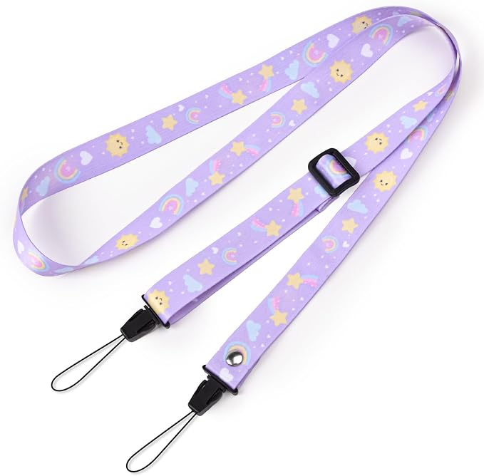 VOVMOEYA Camera Strap for Cute Camera,Camera Lanyard Neck Strap for mini Camera,Cute Camera Strap for Fujifilm mini Camera by VOVMOEYA