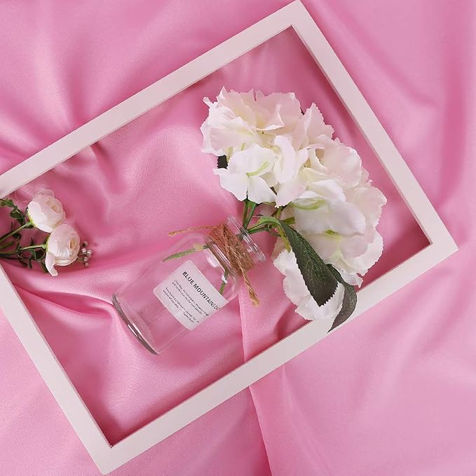 GFCC Pink Backdrop - 8FTX10FT Polyester Pink Photo Backdrop for Photoshoot Background for Photography Screen Video Recording Picture Background | Non-Reflective, Polyester Curtain, Easy Hang, Multipurpose Screen for Studio Photo Booth, Video Recording,... - Image 4