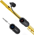 Lococo UHF Wireless Flute Microphone System: Wind Music Instruments Microphone Receiver and Transmitter, 160ft Range with Digital Screen, for Flute, Piccolo, Clarinet by lococomicrophonesystem