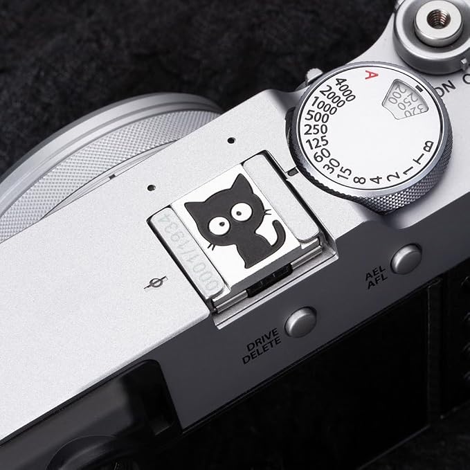 Camera hot Shoe Cover for Fuji X100VI X-M5 X-E5 X-T4for Nikon z9 z8 z7 z50 z30 zf d3500 d810 d610 (cat) - Image 5
