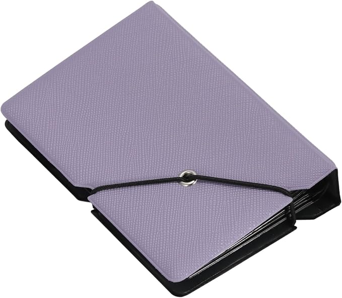 2x3 Instax Mini Photo Album, 28 Pockets. Antique Violet, 2PK | Portable Wallet Size Album Stores 2x3 inch Instant Photos. Fits Polaroid, Instax Mini, Kodak Mini Prints and Zink. - Image 4