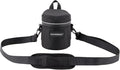 Camera Lens Case Lens Bag Compatible (3.35" x 3.74"(Nylon, Black)) by XAMOREST