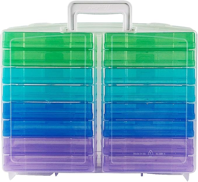 novelinks Photo Storage Box and 16 Inner 4" x 6" Photo Storage Containers | 1Pack Color, Photo Albums 4x6 Pictures, Photo Organizers and Storage, Card Game Storage, Task Boxes for Special Education - Image 5