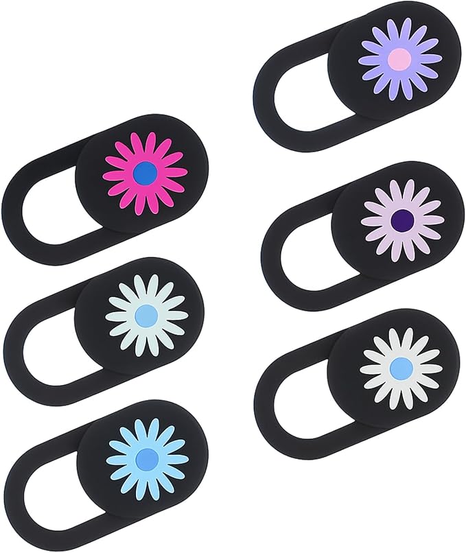 6 Pack Laptop Camera Cover Slide, Computer Camera Cover Slide, Webcam Privacy Protector for Laptop, Computer, Tablet, Smartphone, Pc by Unknown