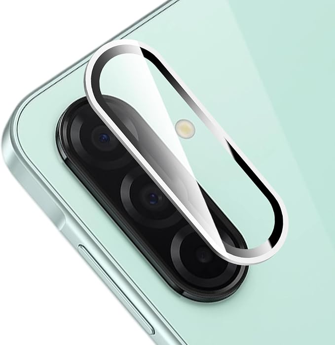 Camera Lens Protector for Samsung Galaxy A26 & A36 & A56, Black | AR+AF, 9H Tempered Glass, Individual Metal Ring, Anti Glare, Fall Protection, Camera Screen Cover by TENOC