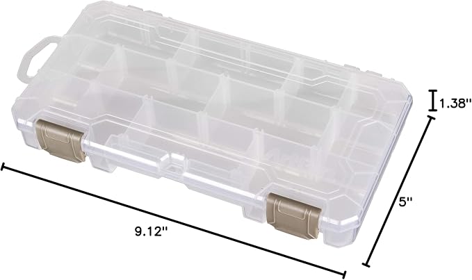 ArtBin 3003AB Solutions Small Box, Art & Craft Supply Organizer with Removable Dividers, [1] Plastic Storage Box - Image 12