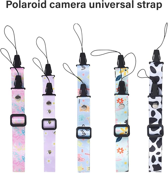 VOVMOEYA Camera Strap,Cute Camera Lanyard Neck Strap,iPad Strap,Cute Camera Strap for Fujifilm mini Camera Kodak Smile + Smile plus,purple - Image 7