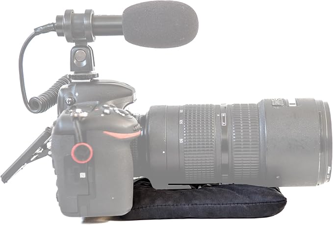 TBag Tripod Bean Bag - Portable Camera & Smartphone Stabilizer - Compact Support for Photo, Video, Flashes, Accessories - Travel Friendly Quick Setup Tripod Alternative Camera Bean Bag | Black - Image 4