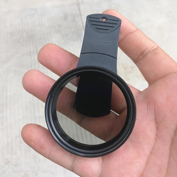 EMVANV 52mm Clip-on CPL Phone Camera Lens Filter, Phone Lens Filter Kit, Universal CPL Filter Compatible with iPhoneSamsung/Android Smartphones(Size:52mm) - Image 9