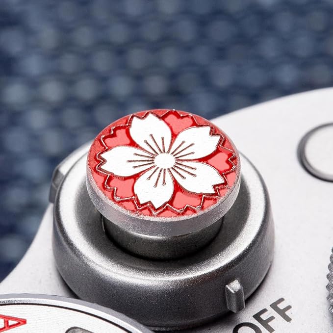 Camera Metal Shutter Buttons for FUJIFILM X100VI X100V XPro3 XPro2 XPro1 X-T4 X-T3 X-T50 X-T30 for NikonZF Z5 Z6 for Canon (Red-Shutter Decorative Button) - Image 7