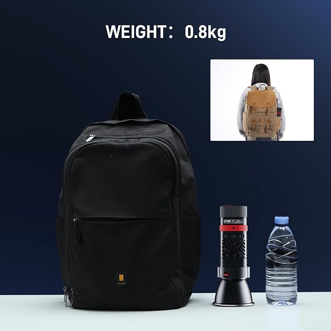 GVM PL60C RGB COB LED Video Light, 60W Portable Photography Studio Light, 2700K-6800K Full Color Output, CRI97+, App Control, 16 FX Effects for Photography, YouTube, Filmmaking & Content Creation - Image 2