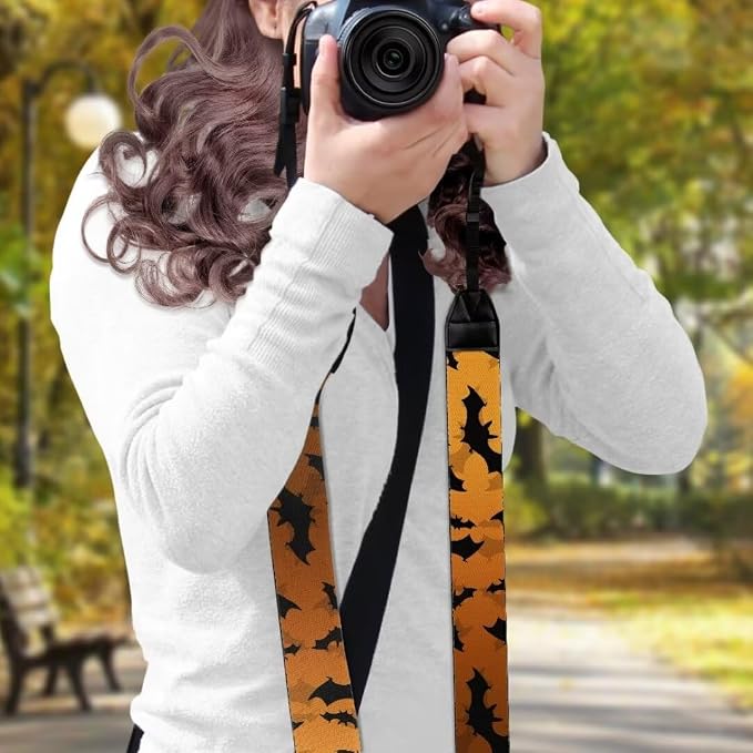 Coldinair Black Adjustable Camera Strap Universal Neck & Shoulder Soft Padded Strap for All DSLR Cameras,Binoculars - Image 3