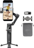 DJI Osmo Mobile 7P Gimbal Stabilizer for iPhone, Android, Native Tracking, Lighting, 3-Axis Phone Gimbal, One-Tap Edit, Built-in Extension Rod & Tripod, 10hrs Use, Phone Charging (Renewed) by Amazon+Renewed