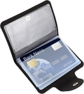 PU Leather Credit Card Organizer Slim (24 Small Cells for Memory Cards) Business Credit Card Book, Black Wallet Holder for Men Women, RFID Blocking Sleeve, Debit Cards Protector Organizer by Unknown